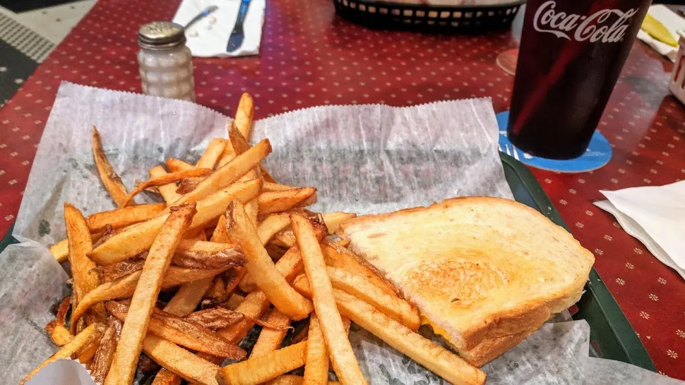 Grilled Cheese and Fries