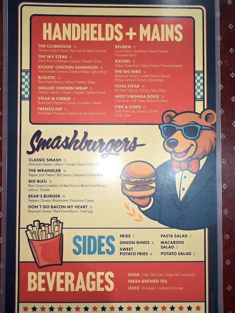 Bear's Den Menu image 2