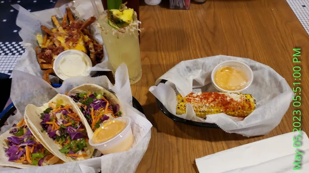Street Tacos Street Corn